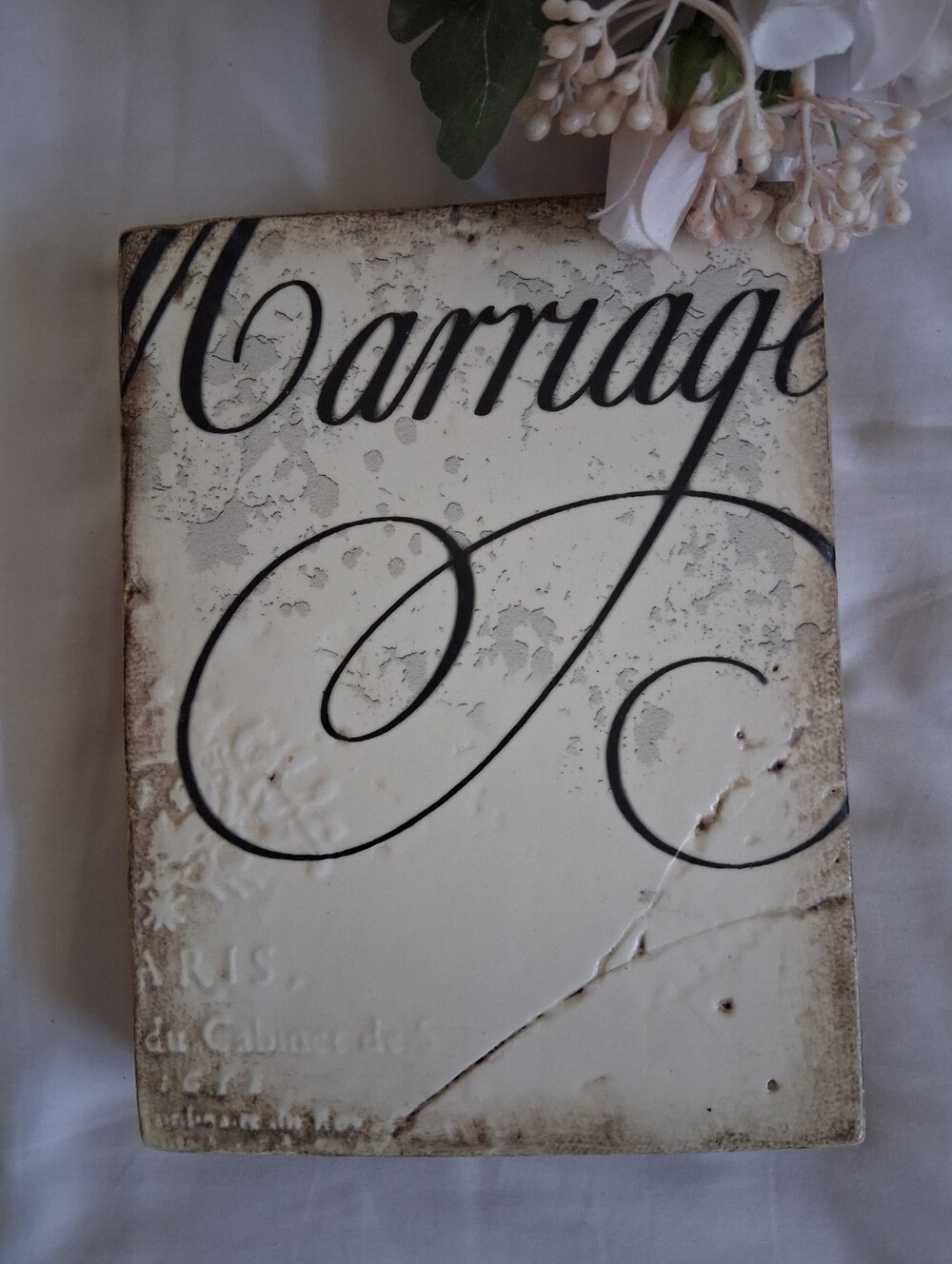 SID DICKENS 'MARRIAGE' BLOCK